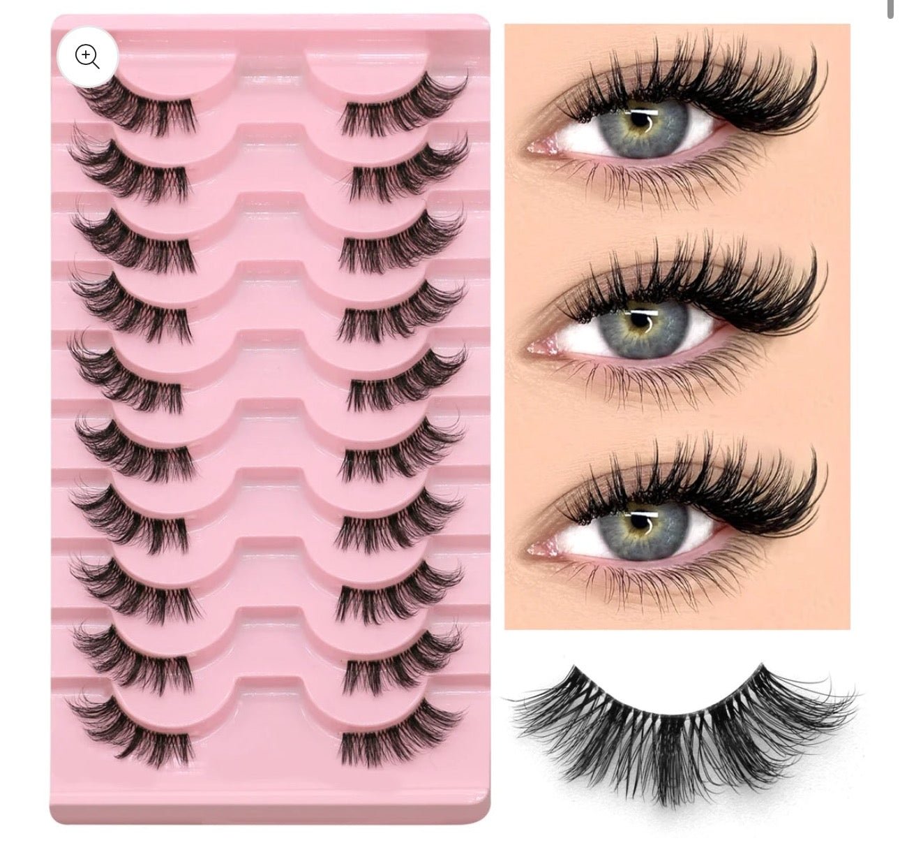 10-Piece Set Of Divine Lashes