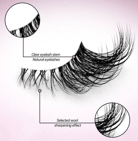 10-Piece Set Of Divine Lashes