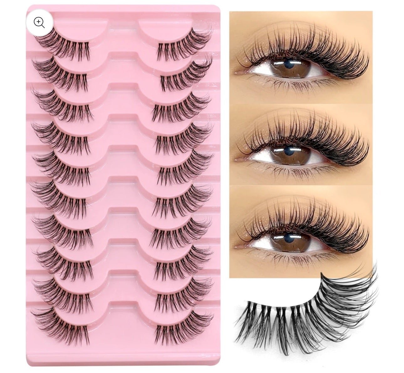 10-Piece Set Of Divine Lashes