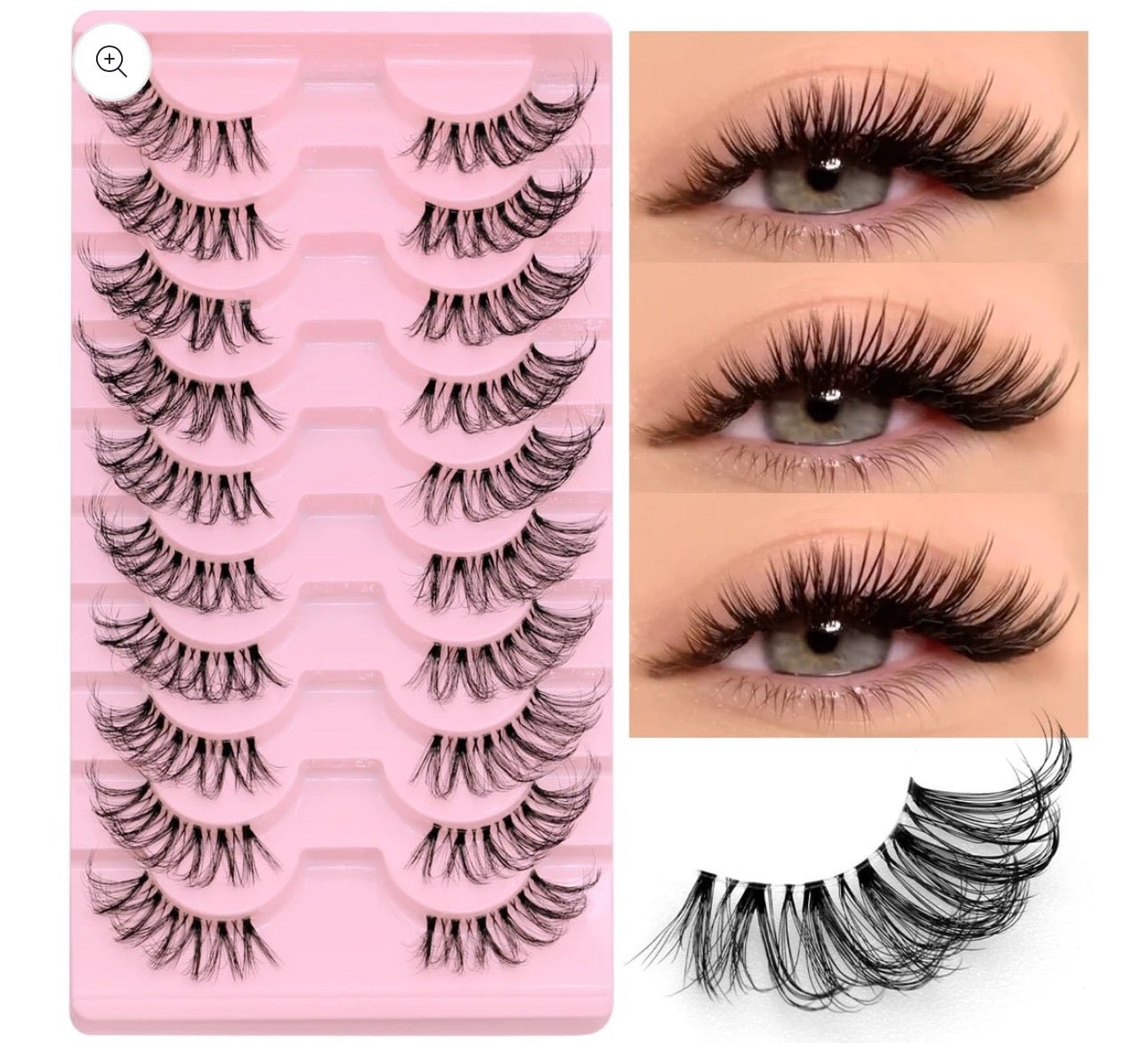 10-Piece Set Of Divine Lashes